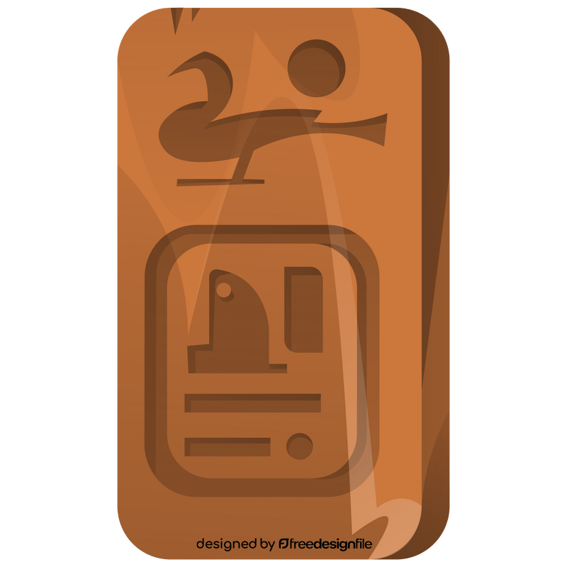 Ancient Egyptian symbol clipart