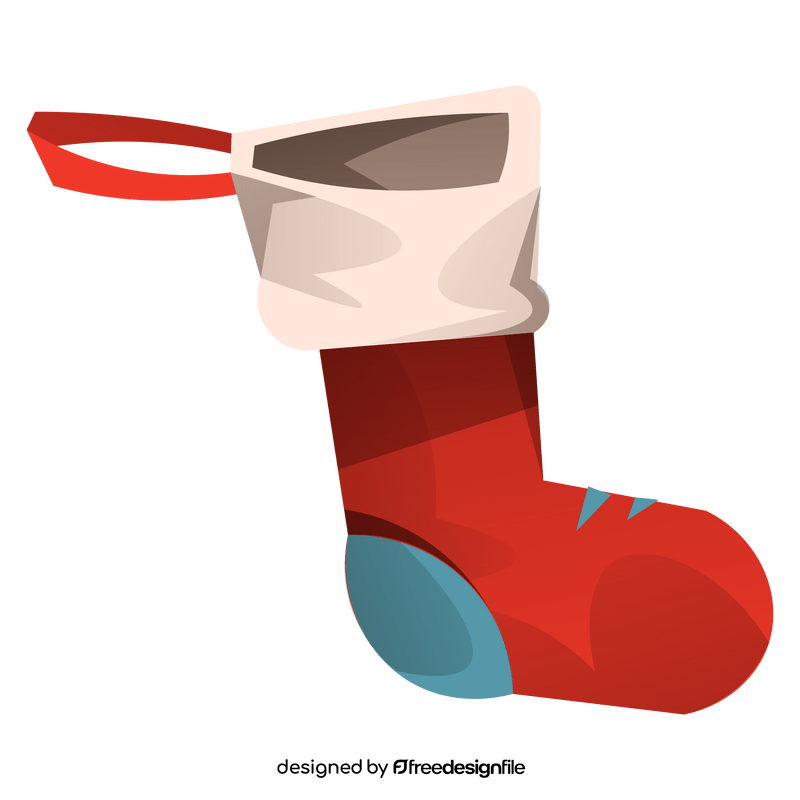 Red socks clipart