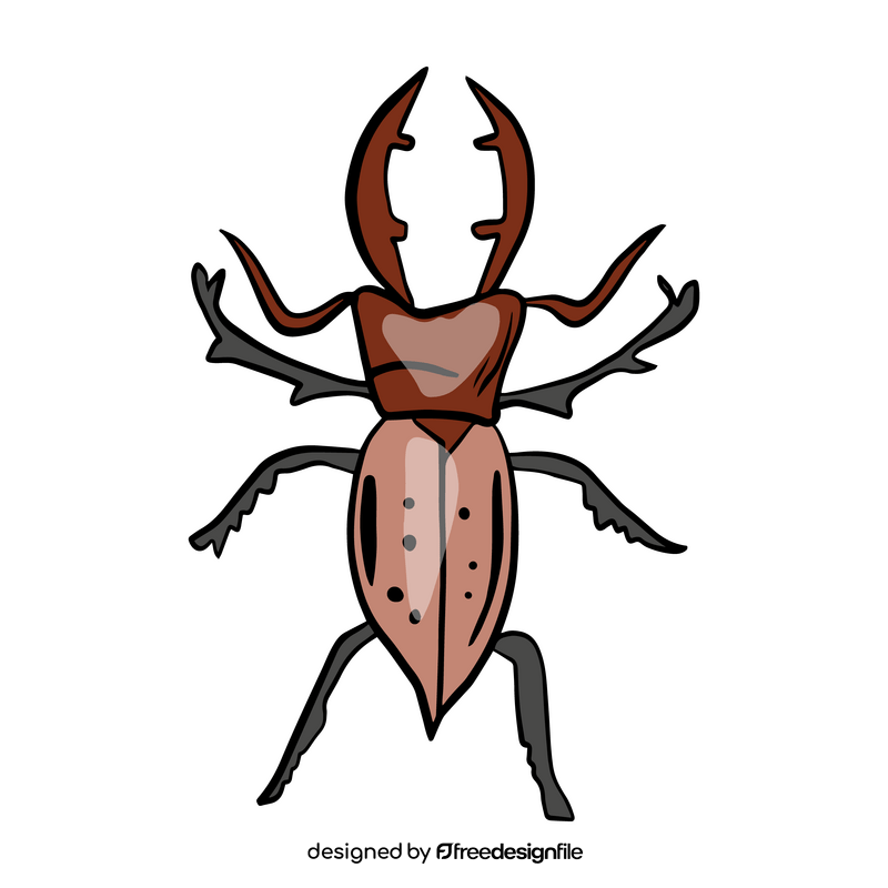 Brown bug clipart