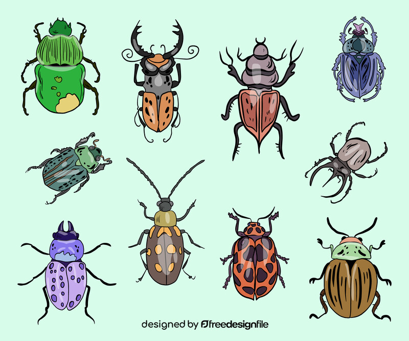 Bugs illustration vector