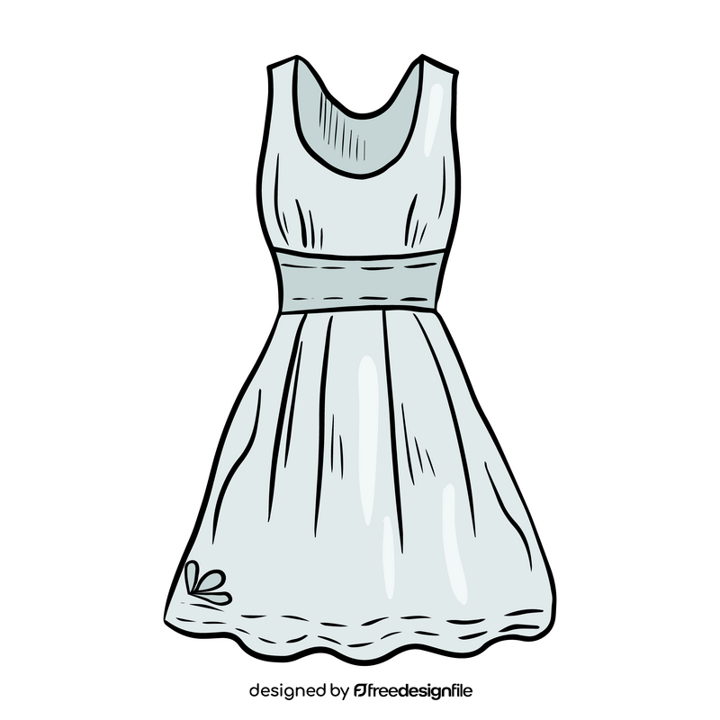 Dress clipart vector free download