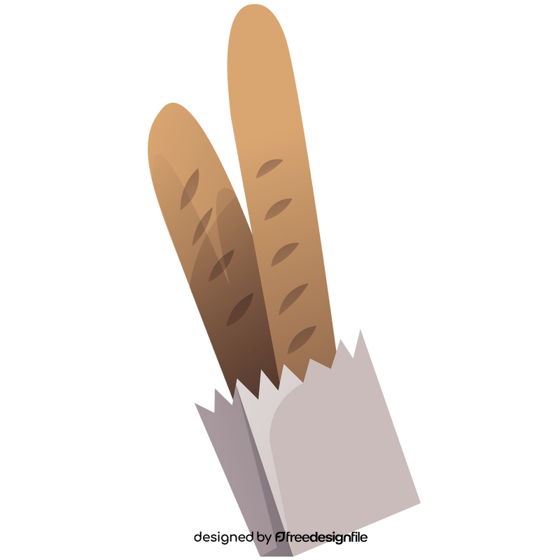 French baguettes clipart