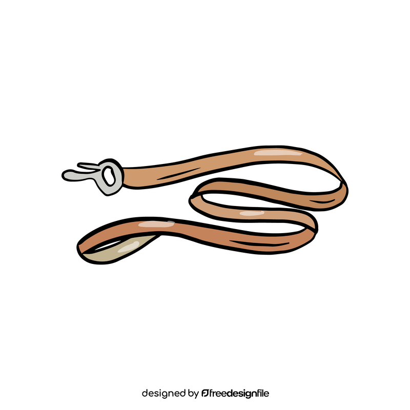 Pet, animal leash clipart