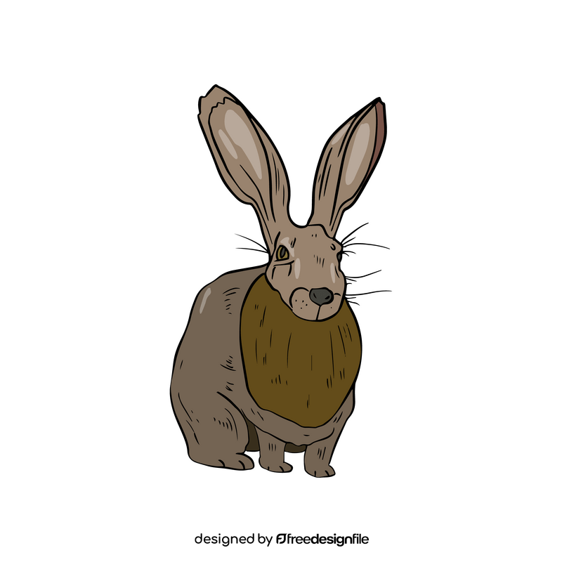 Free hare clipart