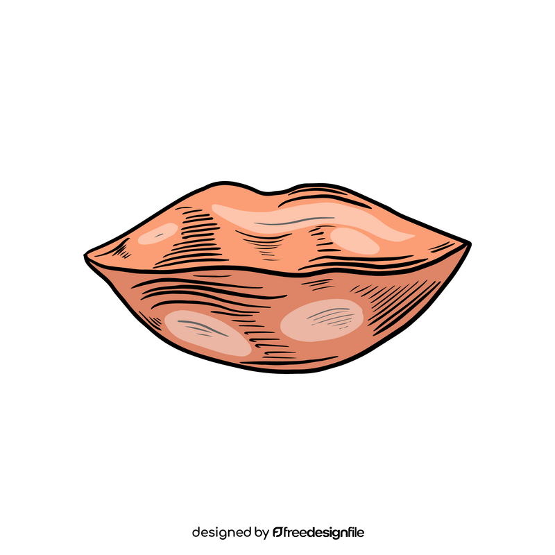 Lips drawing clipart