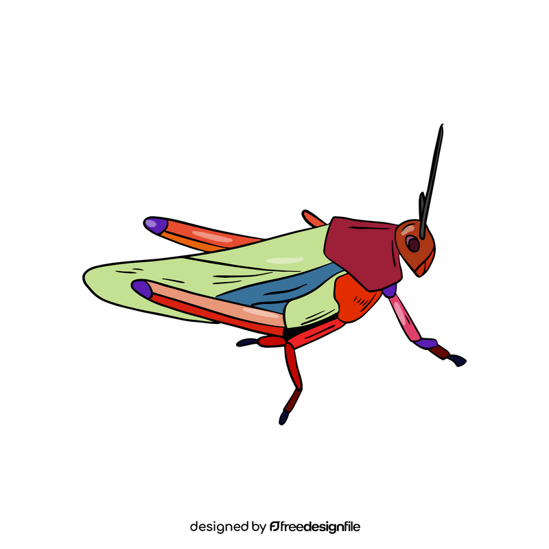 Free locust illustration clipart