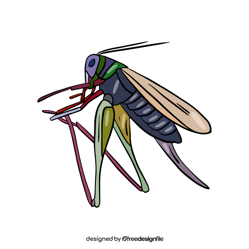 Locust cartoon clipart