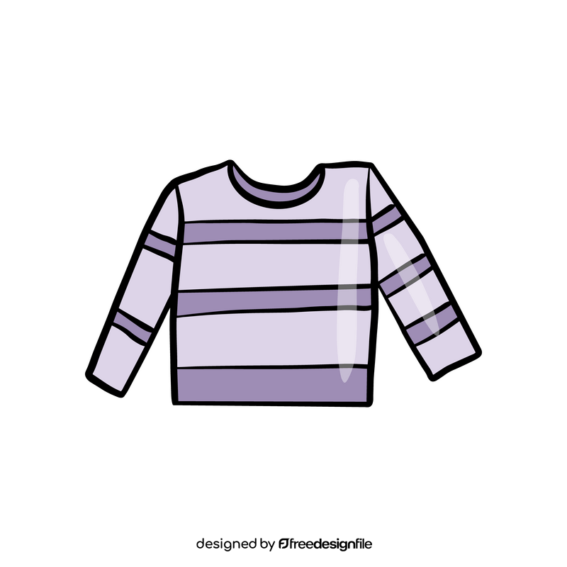 Cute baby jacket illustration clipart