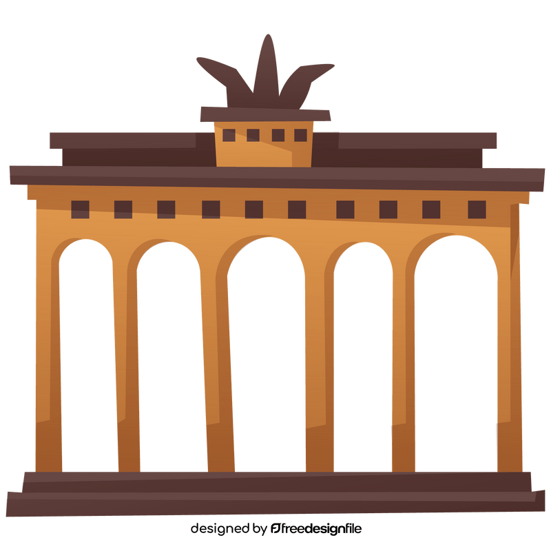Brandenburg Gate, Germany clipart