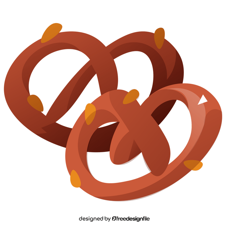 Germany pretzels clipart