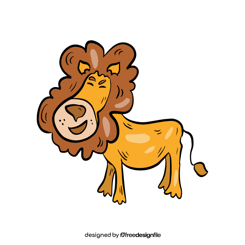 Lion animal illustration clipart