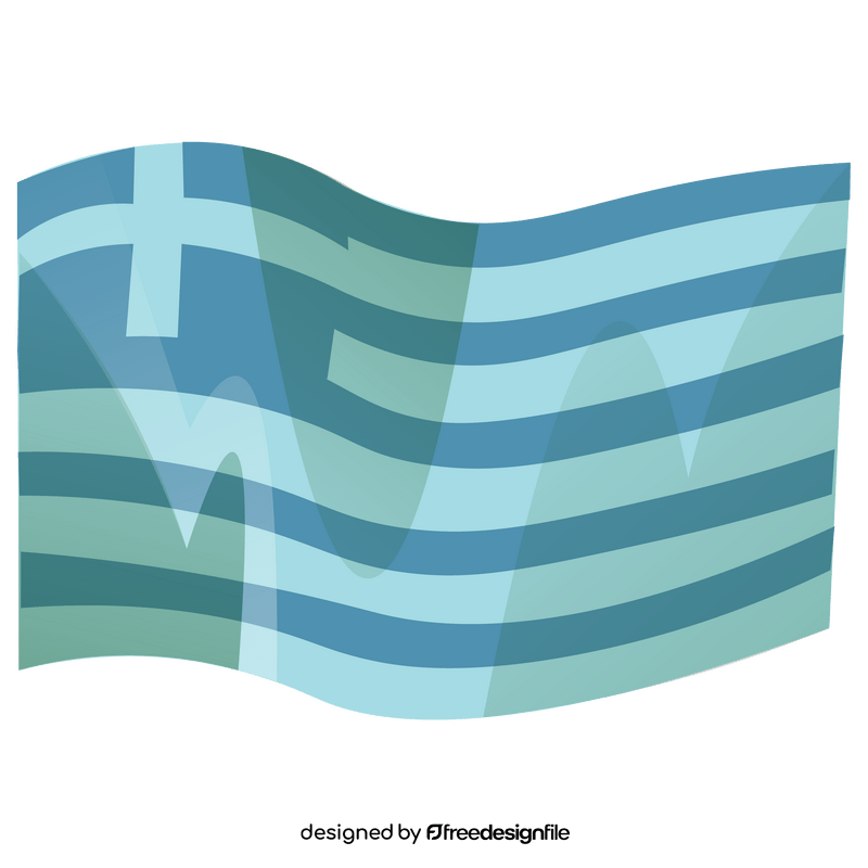 Greece flag clipart