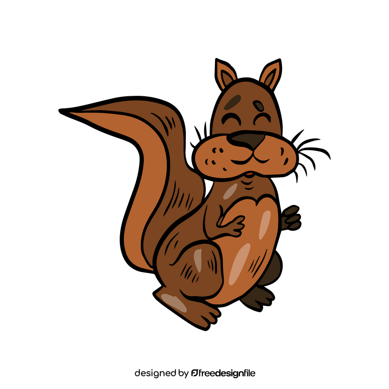 Free squirrel animal clipart