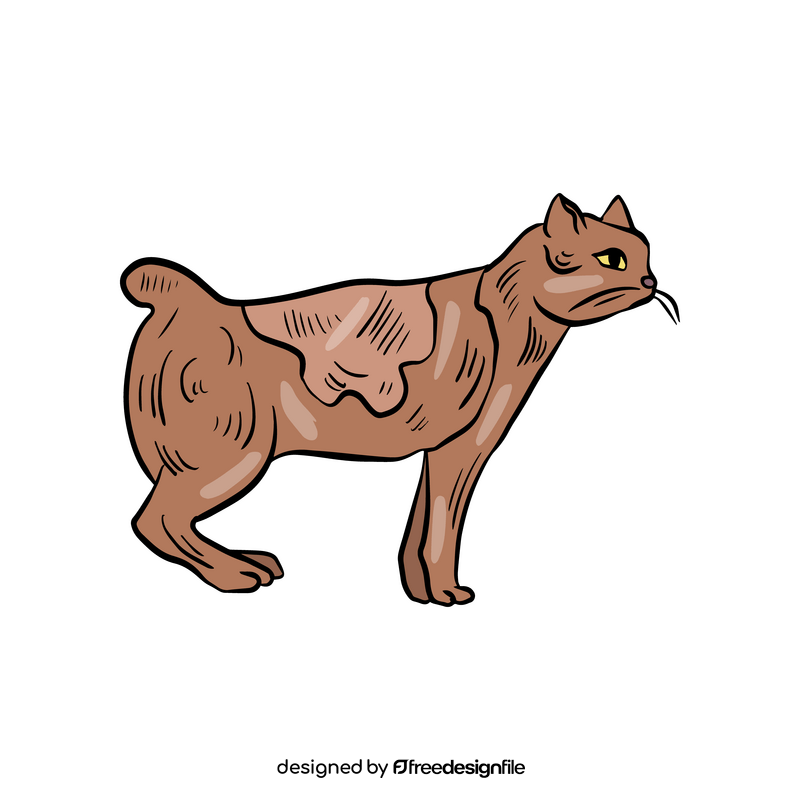 Cat animal illustration clipart