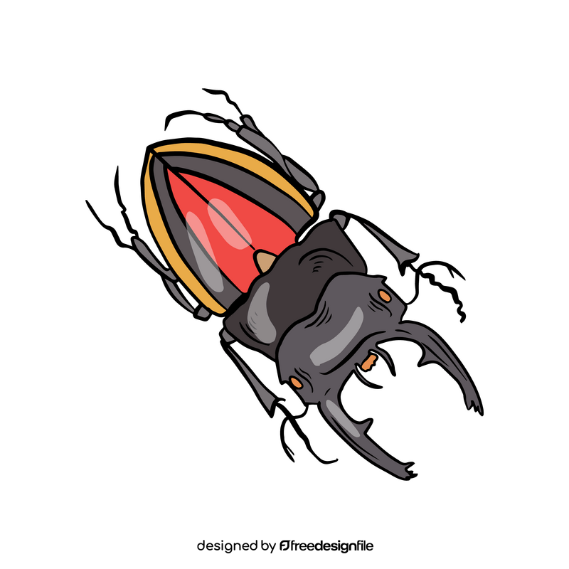 Free beetle clipart
