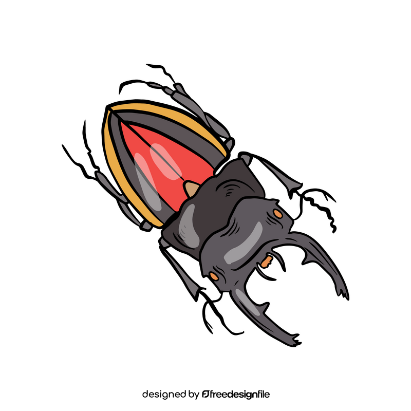 Free beetle clipart