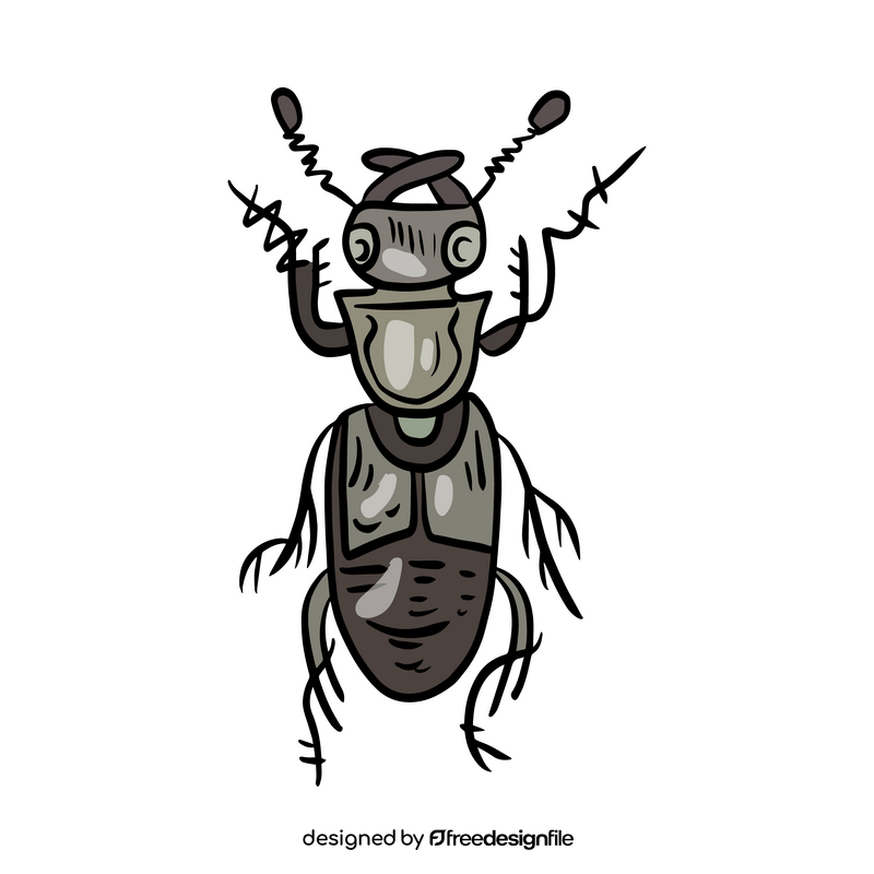 Free Bug drawing clipart
