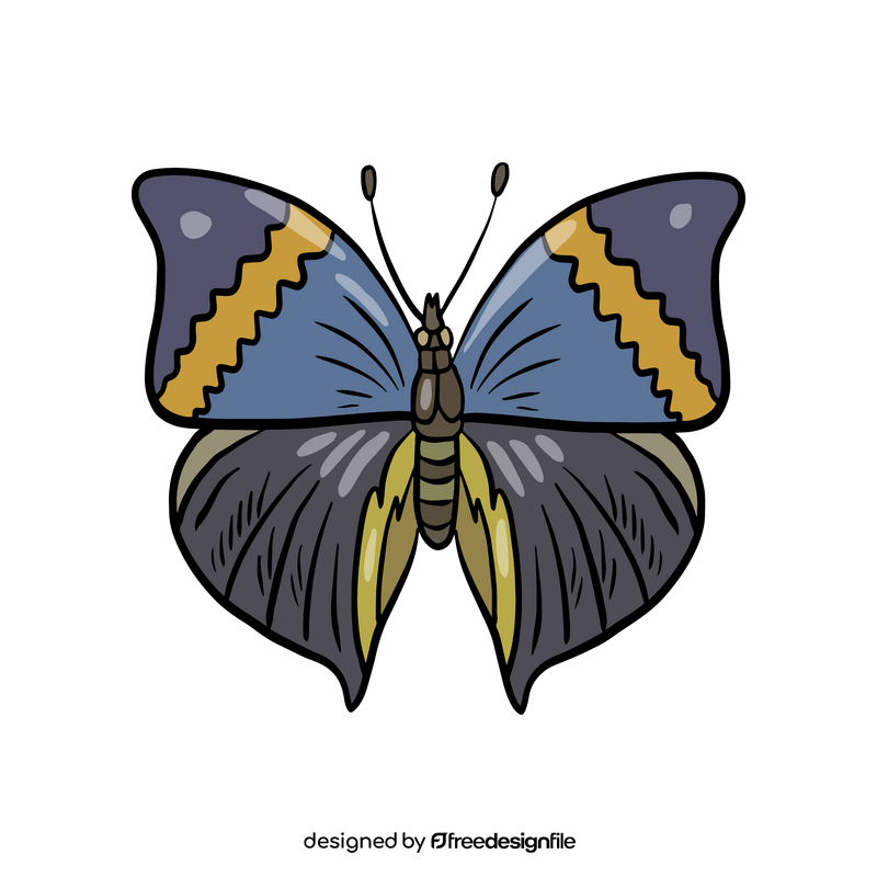 Moth cartoon clipart