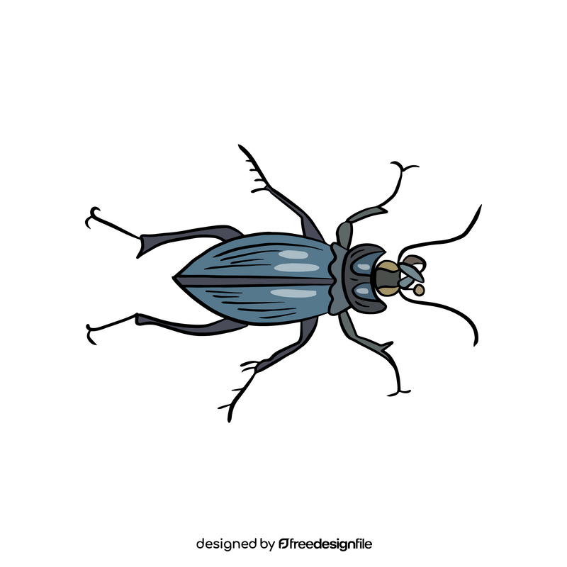 Beetle cartoon clipart
