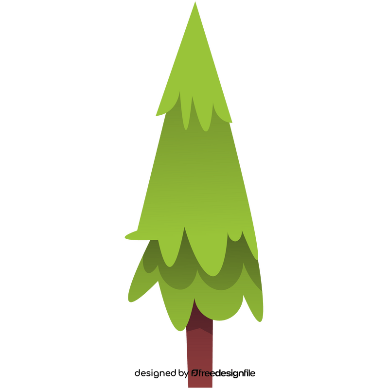 Iceland tree clipart