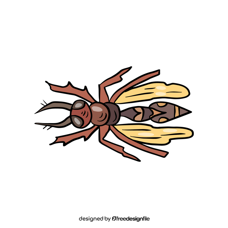 Free wasp clipart