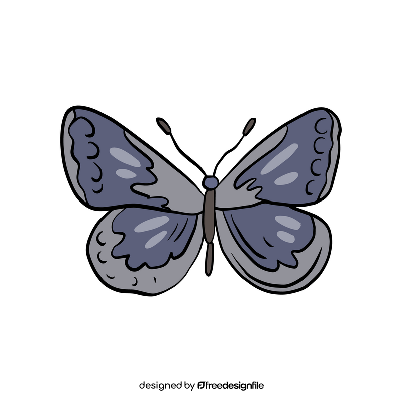 Moth insect clipart