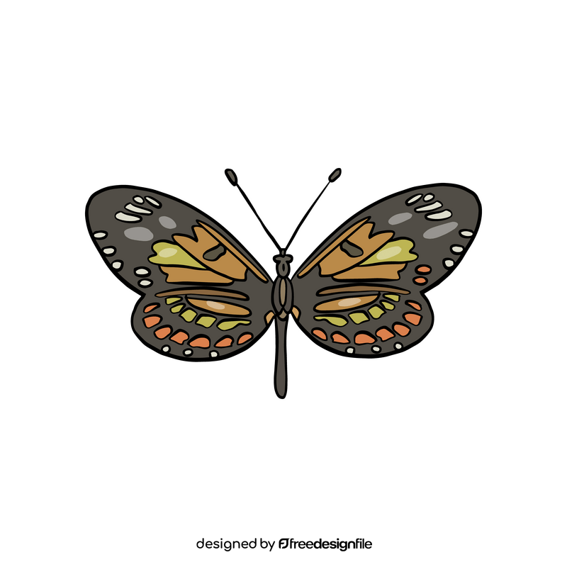Cossina moth clipart