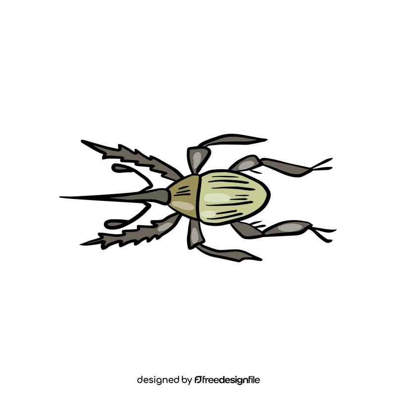 Forest bug clipart