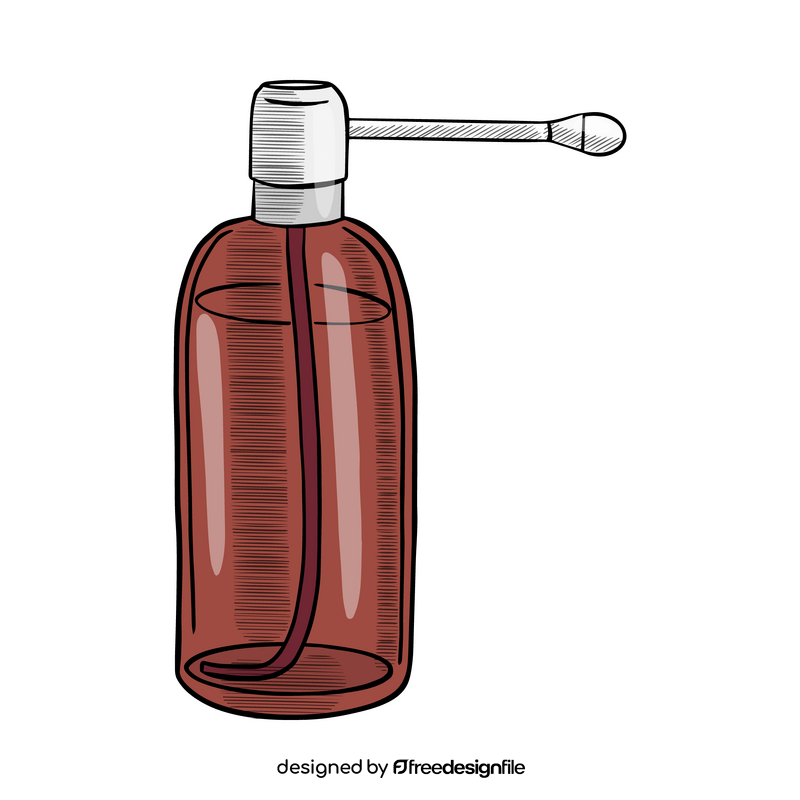 Spray bottle clipart