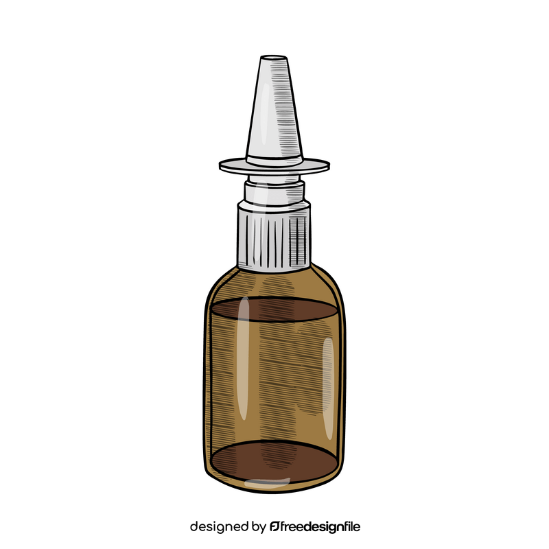 Air spray bottle clipart