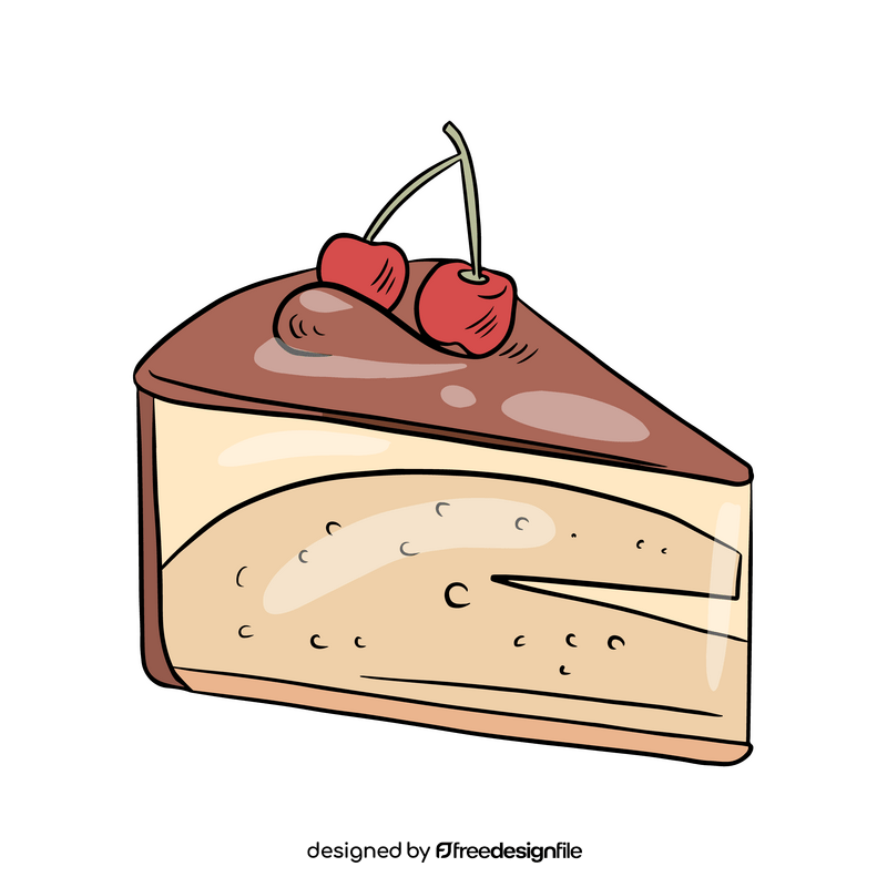 Free cake slice clipart