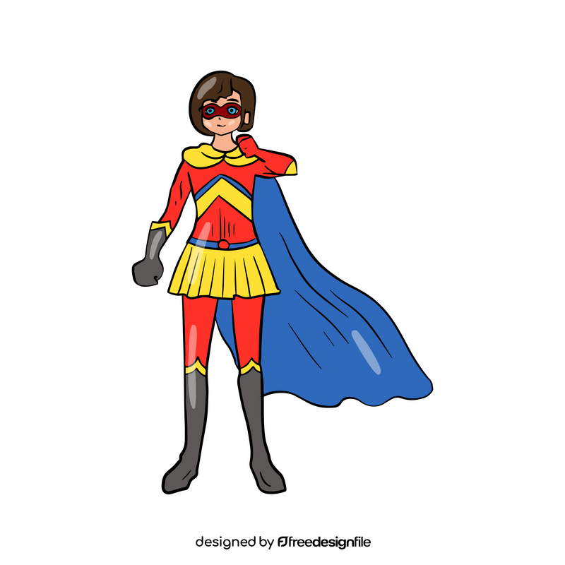 Wonder woman superhero clipart