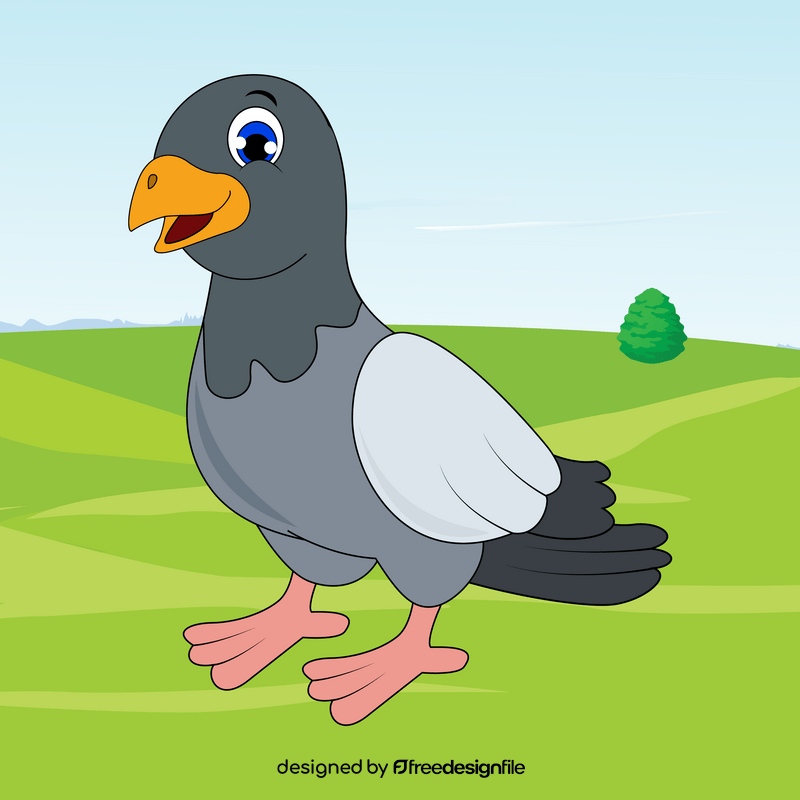 Pigeon vector