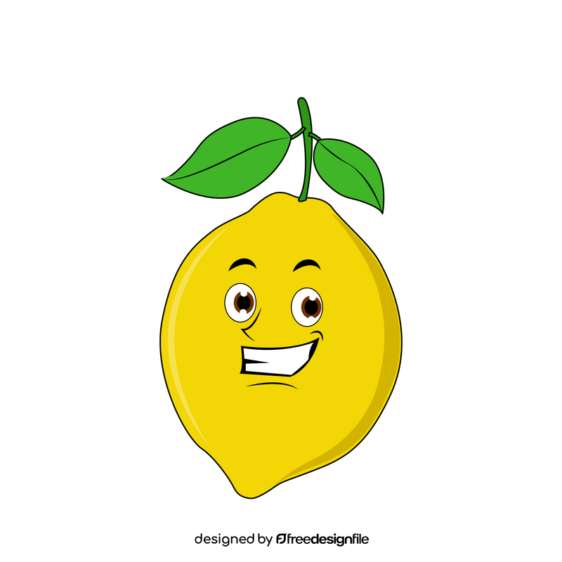 Lemon cartoon clipart