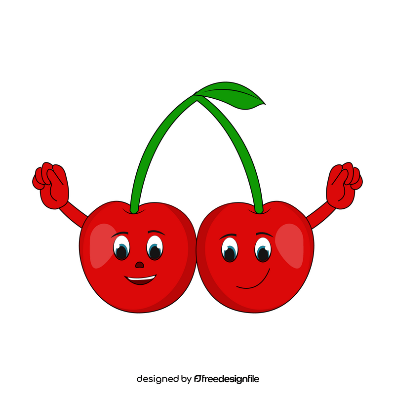 Cherry cartoon clipart