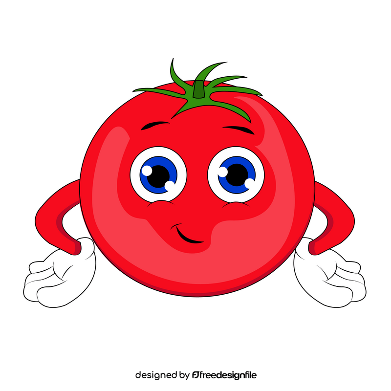 Tomato cartoon clipart