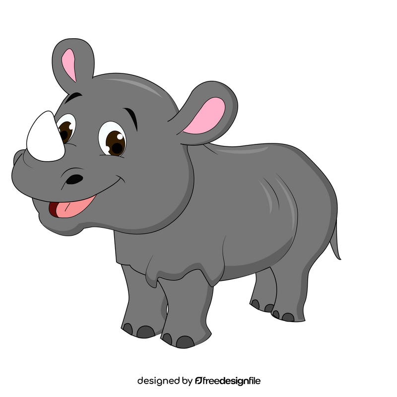 Rhino clipart