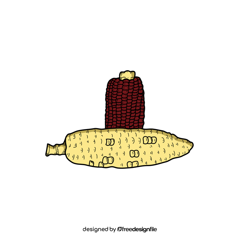 Corn vegetable clipart