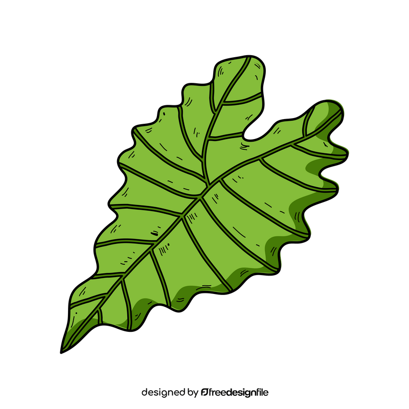 Palm leaf clipart