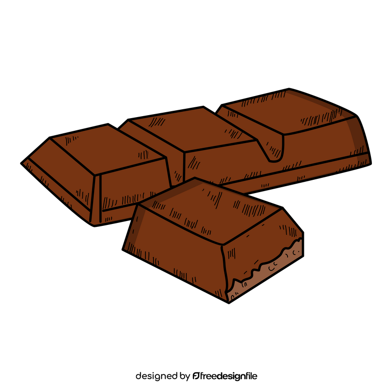 Chocolate drawing clipart
