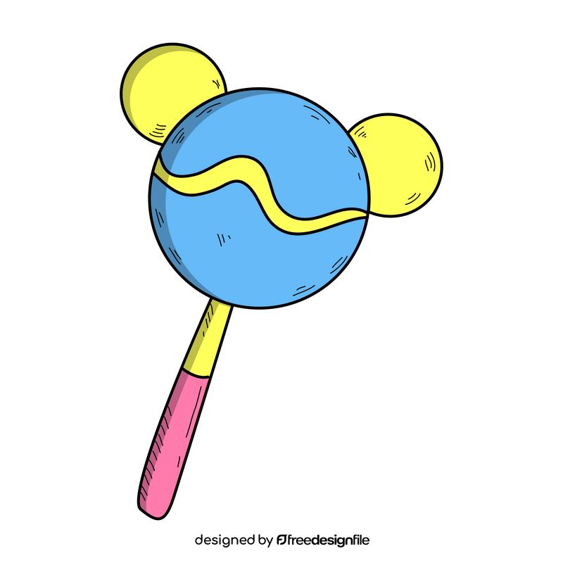 Lollipop candy drawing clipart
