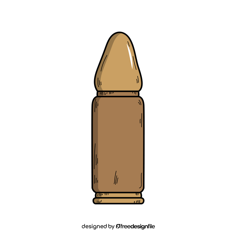 Bullet drawing clipart