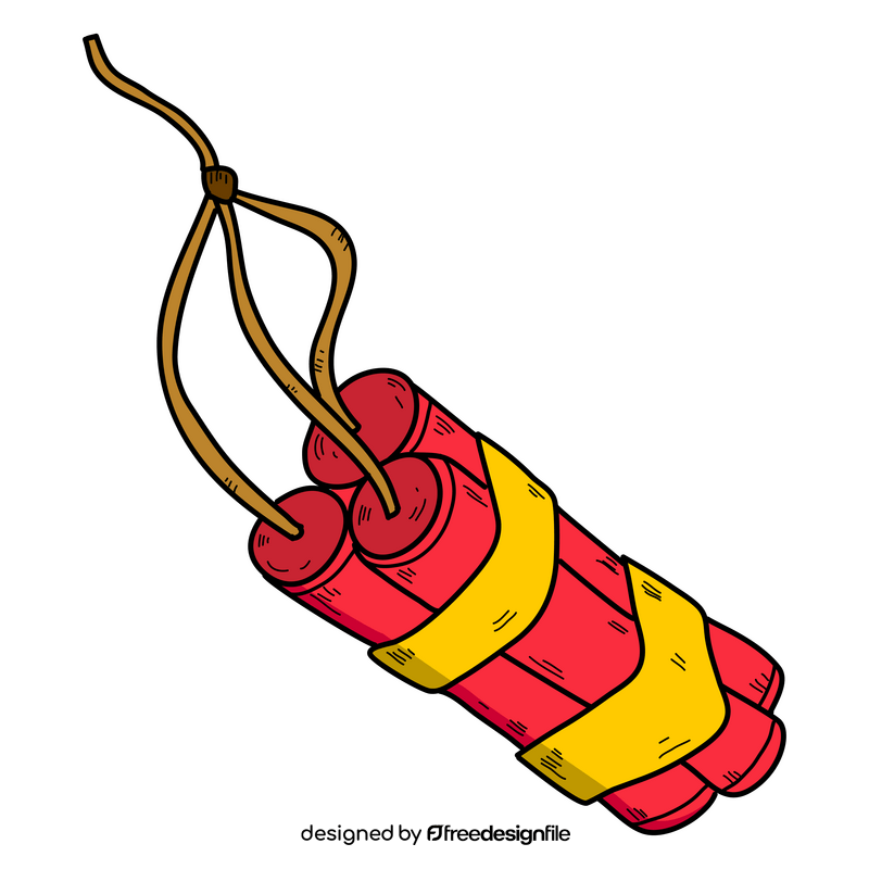 Dynamite drawing clipart