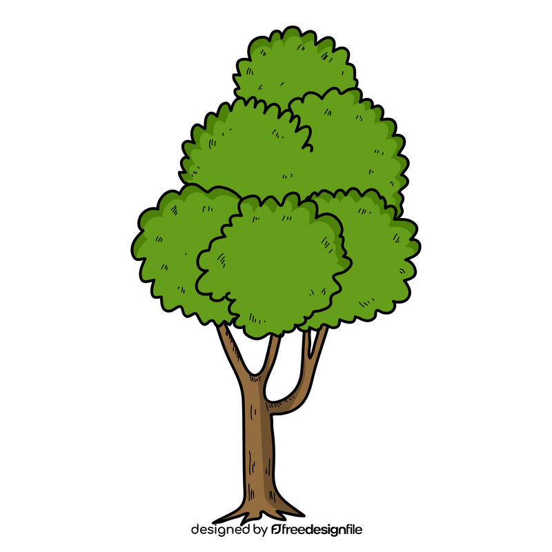 Cute tree drawing clipart free download