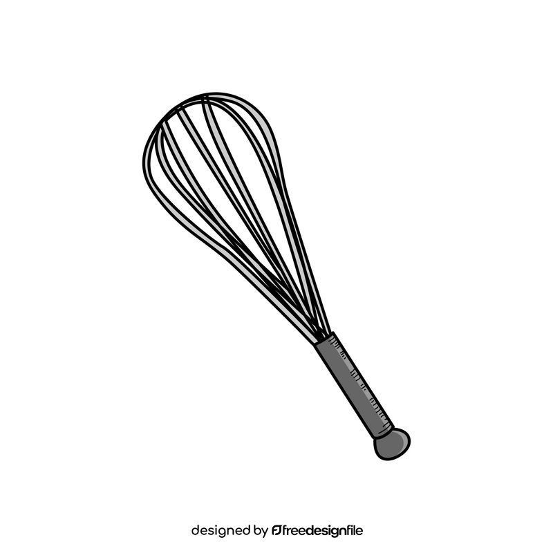 Whisk drawing clipart