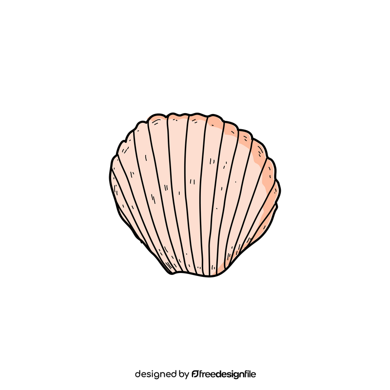 Oyster drawing clipart