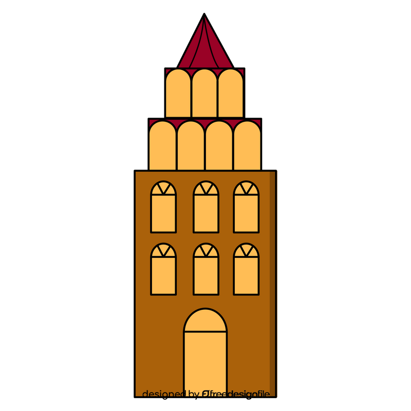 Building drawing clipart