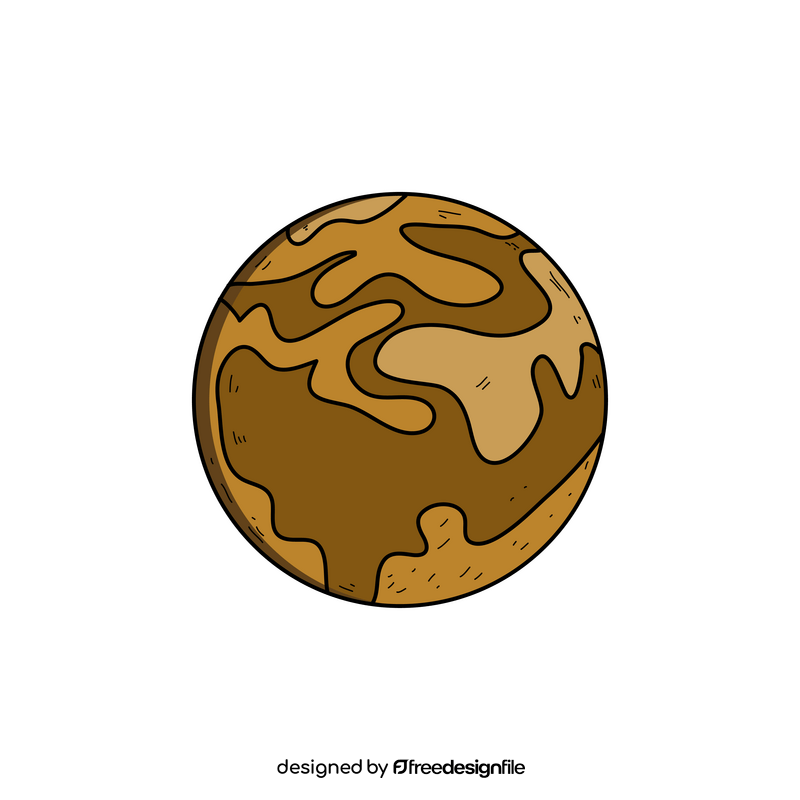 Planet drawing clipart