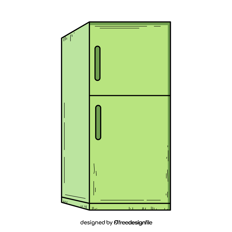 Refrigerator drawing clipart