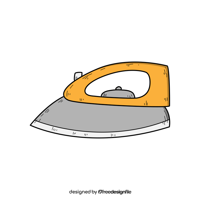 Iron drawing clipart